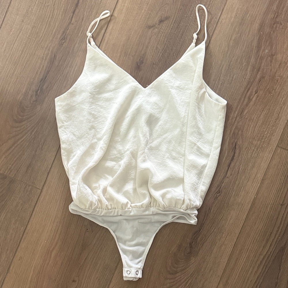 Express White Bodysuit